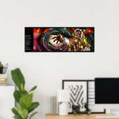 Oceloteotl inglesポスター ポスター (ホームオフィス)