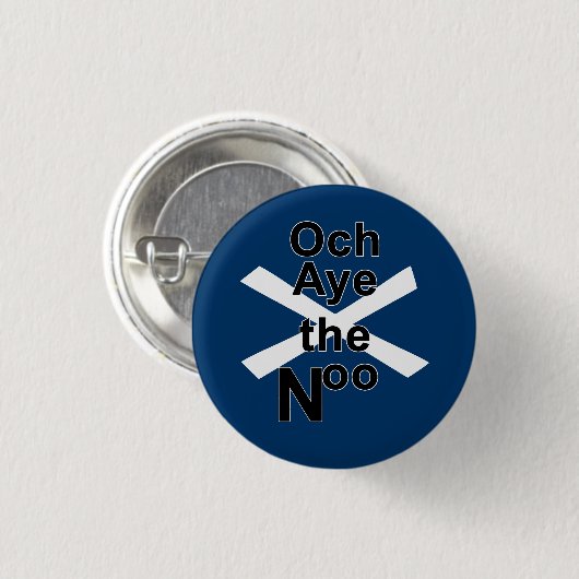 Och賛成Noo Pinback 缶バッジ (正面&裏面)