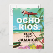 ocho riosジャマイカ旅行ポスター ポストカード (正面/裏面)