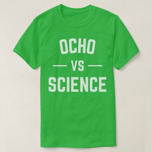OCHO VSサイエンス Tシャツ (デザイン正面)