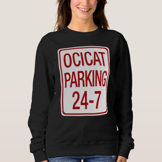 Ocicat Parking スウェットシャツ (正面)