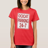 Ocicat Parking Tシャツ (正面)