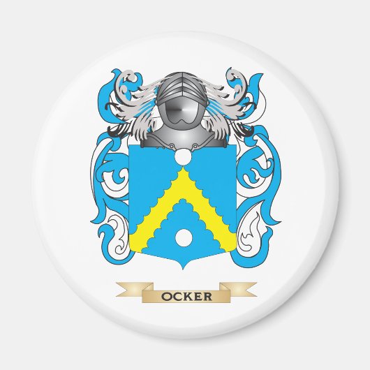 Ocker Coat of Arms (家紋) マグネット (正面)