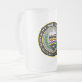 OCLLマグカップ フロストグラスビールジョッキ (正面左)