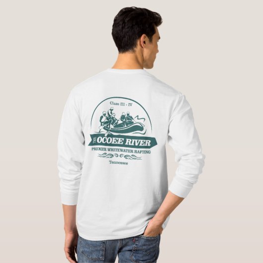 Ocoee River (rafting2) Tシャツ (裏面フル)
