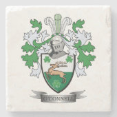 O'Connellの紋章付き外衣 ストーンコースター (正面)