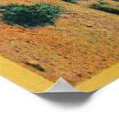 Ocotillo Flowers in California DesertStat ポスター (角)