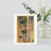 Ocotillo Flowers in California DesertStat ポストカード (スタンド正面)