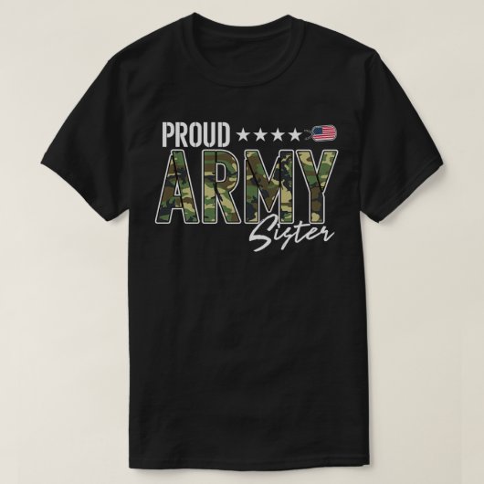 OCP軍誇りを持ったの姉妹プルオーバー Tシャツ (デザイン正面)