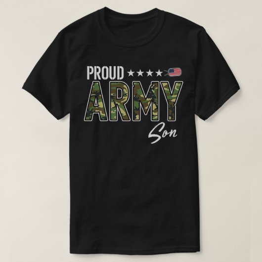 OCP陸軍誇りを持ったソンプレミアム Tシャツ (デザイン正面)