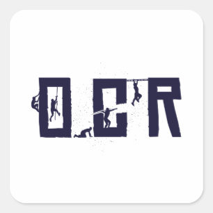OCR障害競争 スクエアシール