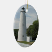 Ocracokeのノースカロライナの灯台オーナメント セラミックオーナメント (右)