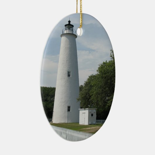 Ocracokeのノースカロライナの灯台オーナメント セラミックオーナメント (右)