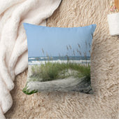 Ocracokeのリバーシブルのビーチ クッション (ブランケット)