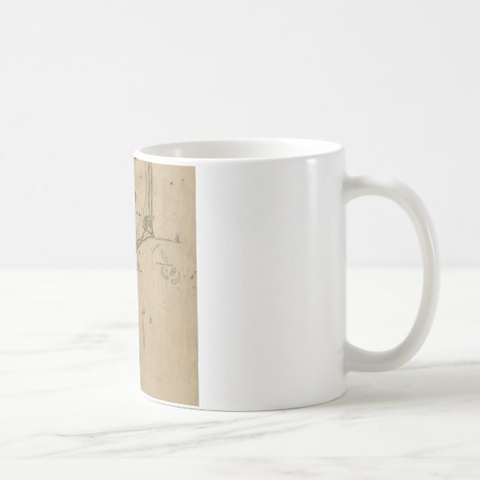 Ocracokeの入口ノースカロライナ1775年 コーヒーマグカップ (右)