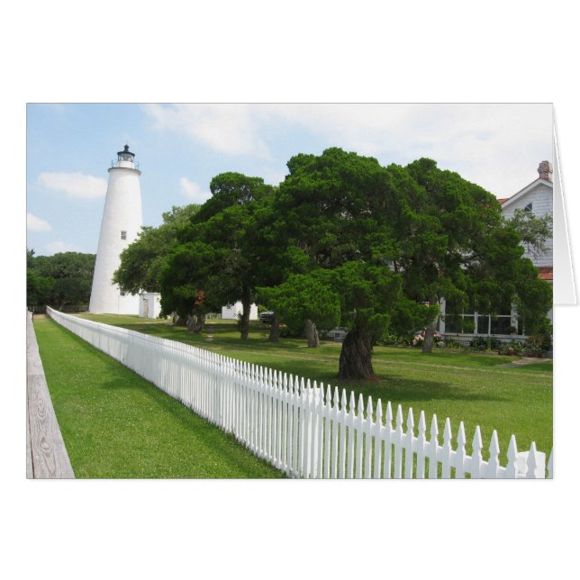 Ocracokeの灯台 (正面横)