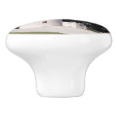 Ocracokeの灯台 セラミックノブ (側面)