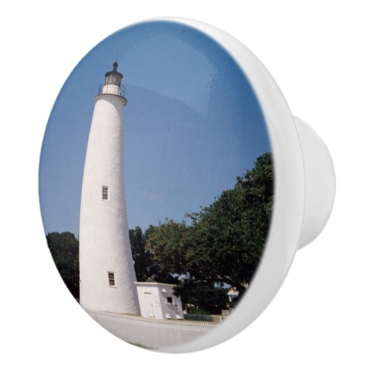 Ocracokeの灯台 セラミックノブ (右)