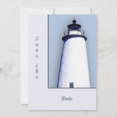 Ocracokeの灯台 招待状 (正面)