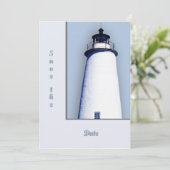 Ocracokeの灯台 招待状 (スタンド正面)