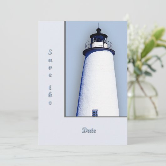 Ocracokeの灯台 招待状 (スタンド正面)