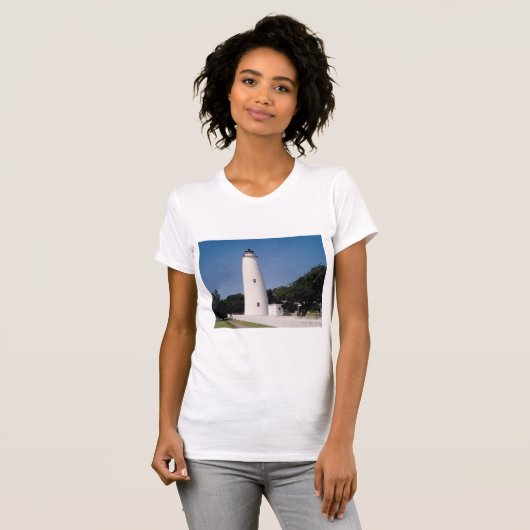 Ocracokeの灯台 Tシャツ (正面フル)