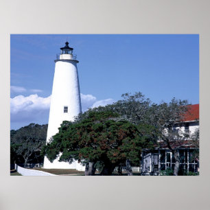 Ocracoke Lighth ポスター