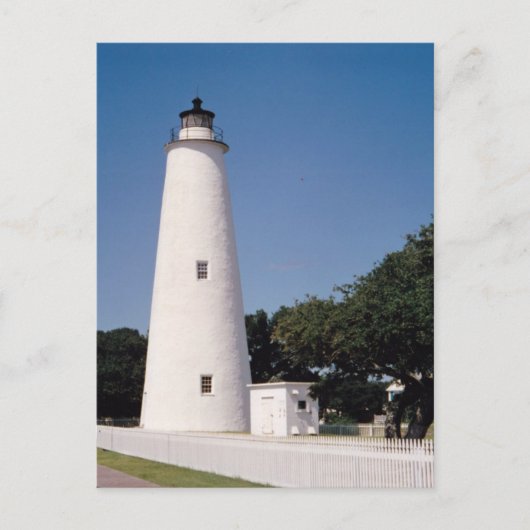 Ocracoke Lighthouse ポストカード (正面)