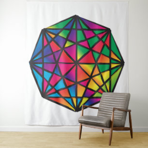 Octagon Matrix Series V2 (多彩) Tapestry タペストリー