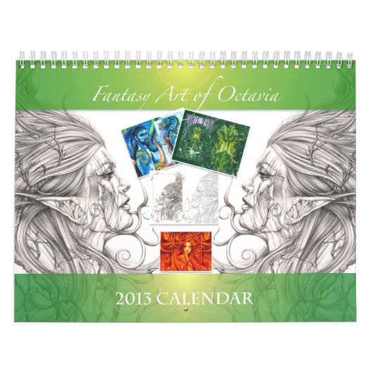 Octavia 2013年のファンタジーの芸術 カレンダー (カバー)