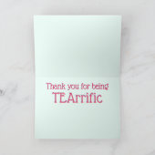 OcTEApusはTEArrifficであることのために感謝していしています カード (内部)