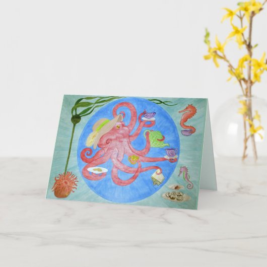 OcTEApusはTEArrifficであることのために感謝していしています カード (黄色い花)