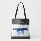 OctoAlaska & Borealis Run Tote Bag トートバッグ (正面)