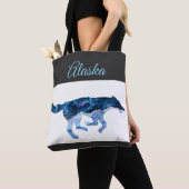 OctoAlaska & Borealis Run Tote Bag トートバッグ (クローズアップ)