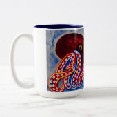OctoAlaska mug ツートーンマグカップ (左)