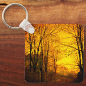 October Afterglow John Atkinson Grimshaw キーホルダー (正面)