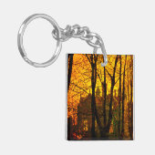 October Afterglow John Atkinson Grimshaw キーホルダー (正面左)