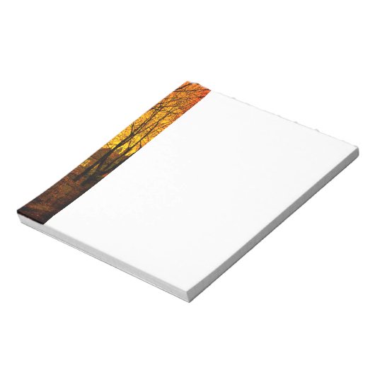 October Afterglow John Atkinson Grimshaw ノートパッド (回転)