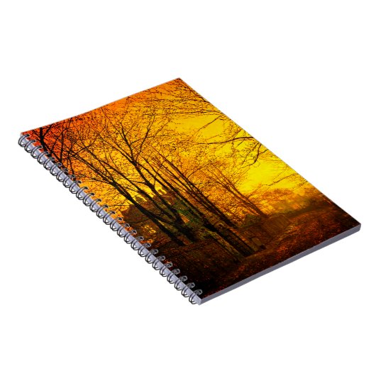 October Afterglow John Atkinson Grimshaw ノートブック (右側)