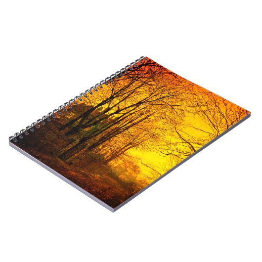 October Afterglow John Atkinson Grimshaw ノートブック (左側)