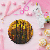 October Afterglow John Atkinson Grimshaw ペーパープレート (パーティー)