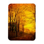 October Afterglow John Atkinson Grimshaw マグネット (縦)