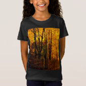 October Afterglow John Atkinson Grimshaw Tシャツ (正面)