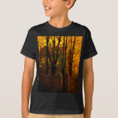 October Afterglow John Atkinson Grimshaw Tシャツ (正面)