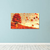 October Breeze Canvas Printに乗る キャンバスプリント (インサイチュ (ウッドフロア))