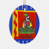 October Fest 、追加、編集文字 セラミックオーナメント (右)