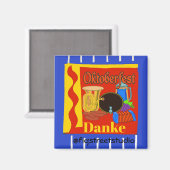 October Fest, Danke，編集文字 マグネット (正面/裏面)