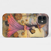 October Fields ハロウィン魔女 iPhone 5 カバー (裏面(横))