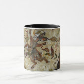 October Fun Whimsical Autumn Forest Animals マグカップ (中央)