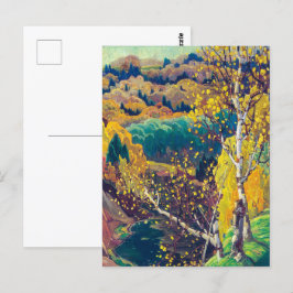 October Gold | フランクリン・カーマイケル | ポストカード